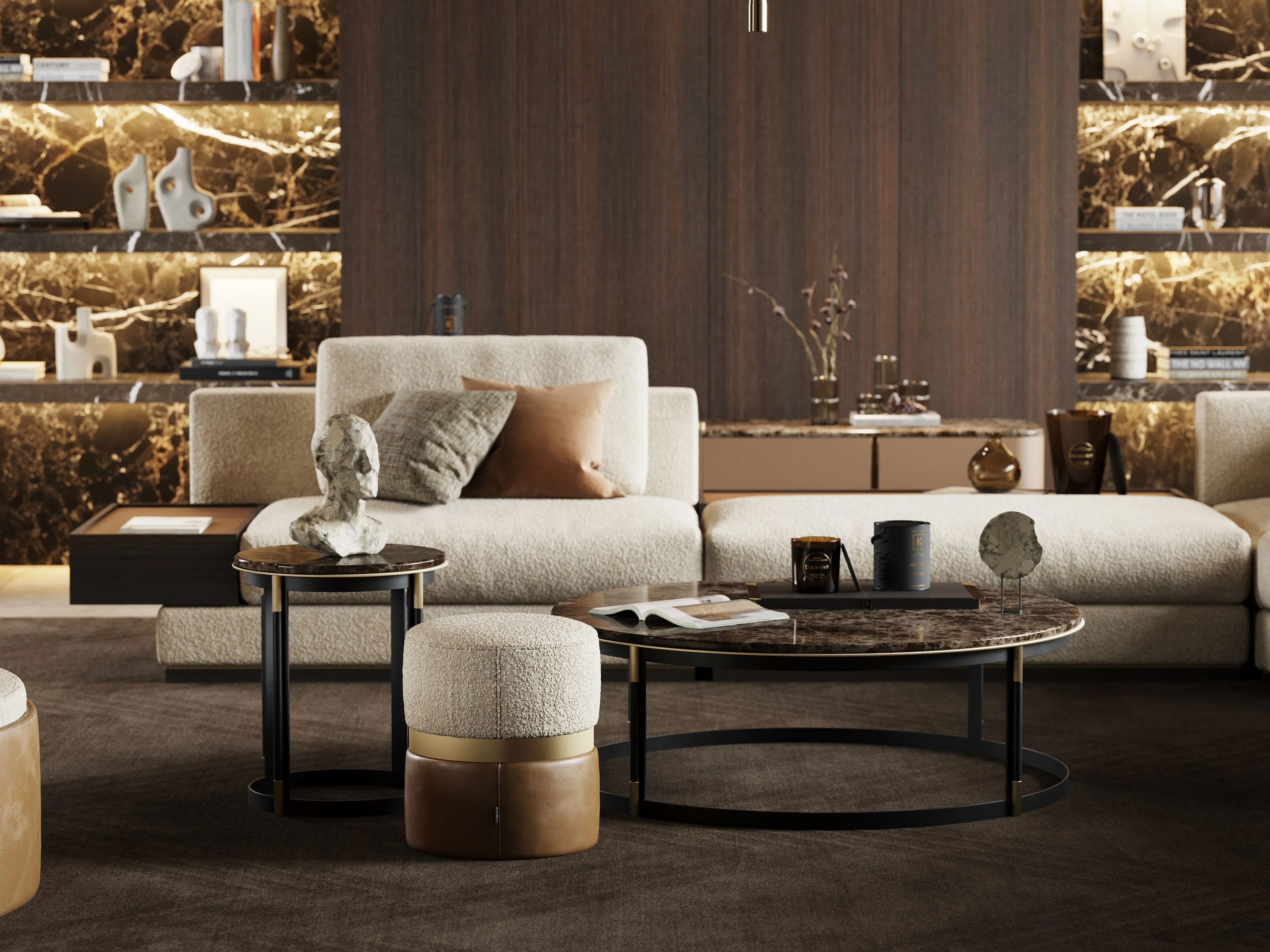 Ткань диван Laskasas FLETCHER ARCH-00055998 - Вид №5