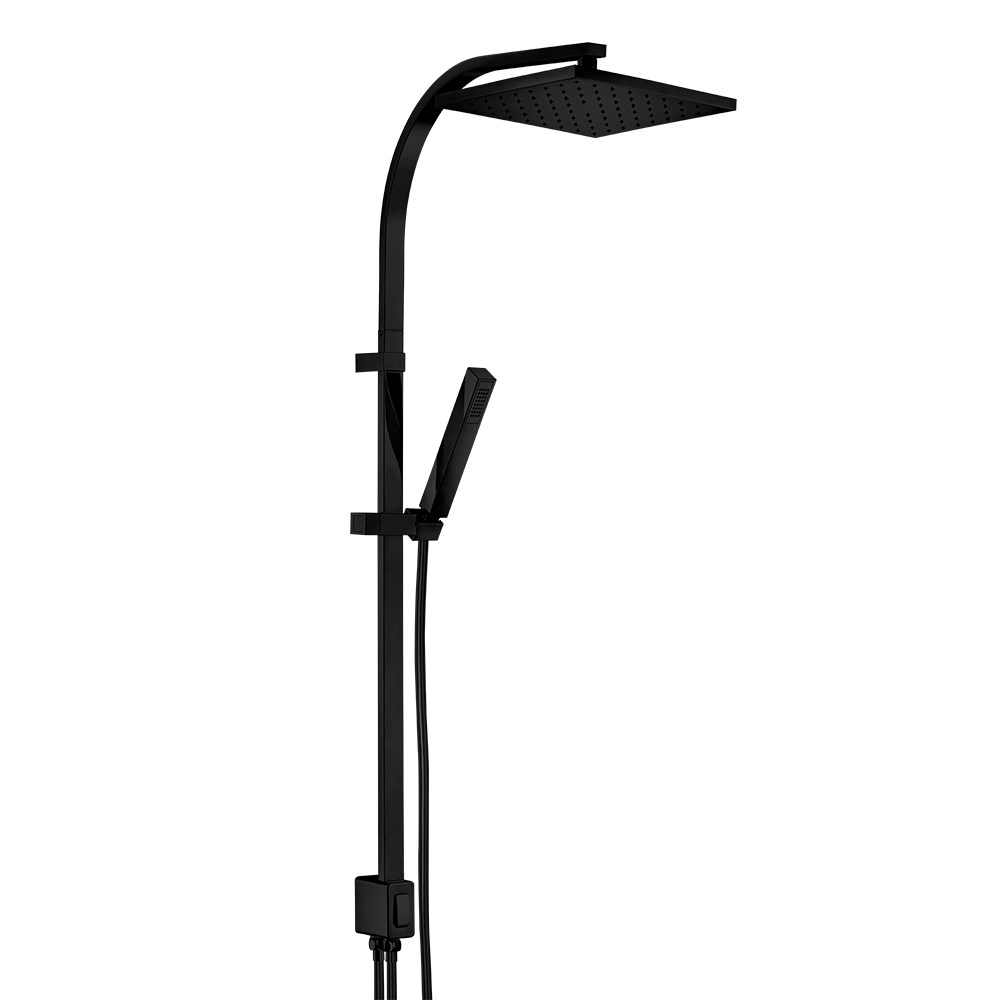 102158012c1  Душевая система Tiera Column - матовый черный Eca  - Вид №1