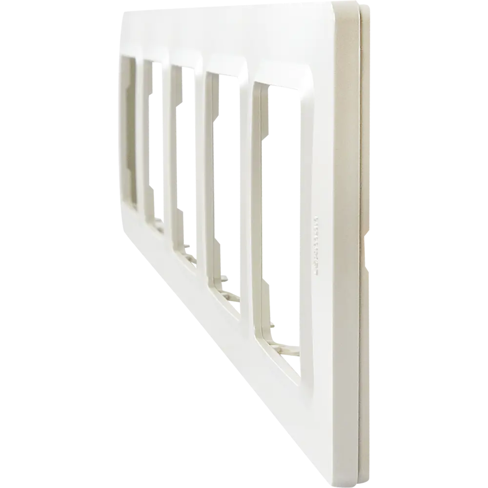 LEXMAN LILIAN - Декоративная рамка 5-постовая жемчужная для розеток и выключателей 86761637 STLM-1116368 - Вид №2