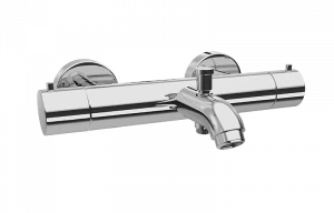 EX-6185-RHT Настенный термостатический смеситель для ванны GRAFF M.E./M.E. 25