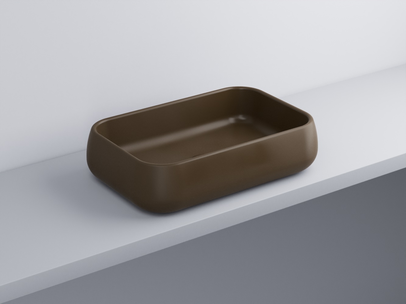 SHLAA60-CA Раковина накладная прямоугольная 60 cielo Shui Ceramica Cielo