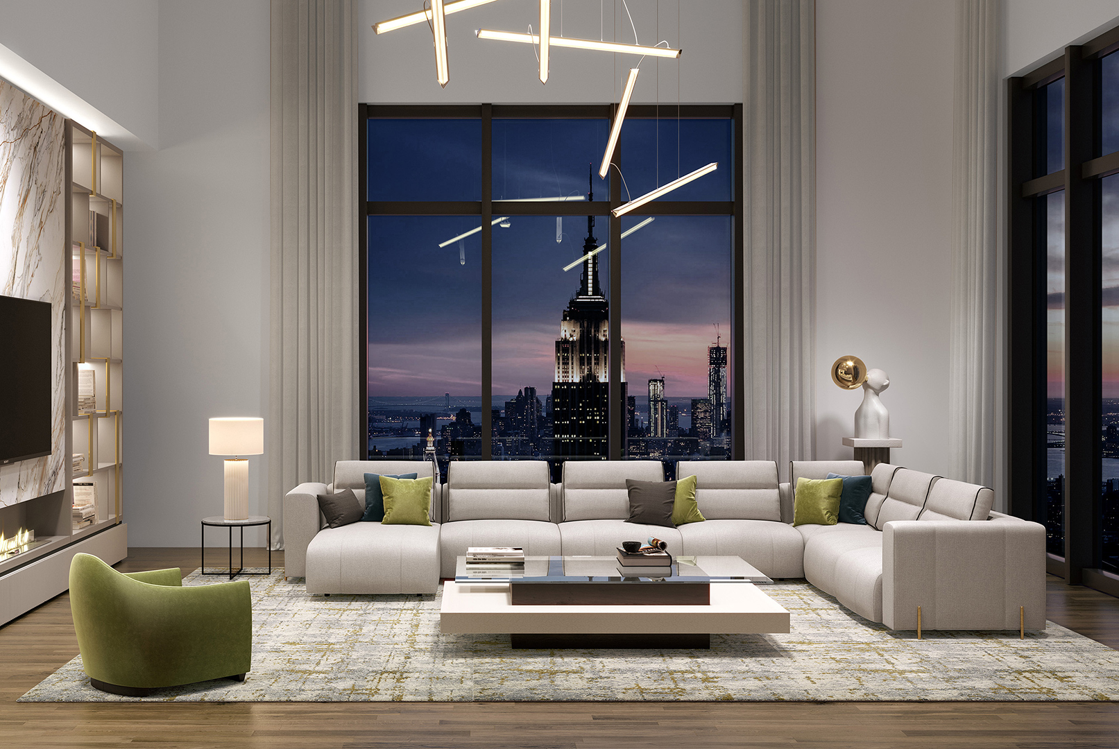 3-местный диван Bellagio Bellagio А4221 Coleccion Alexandra - Вид №3