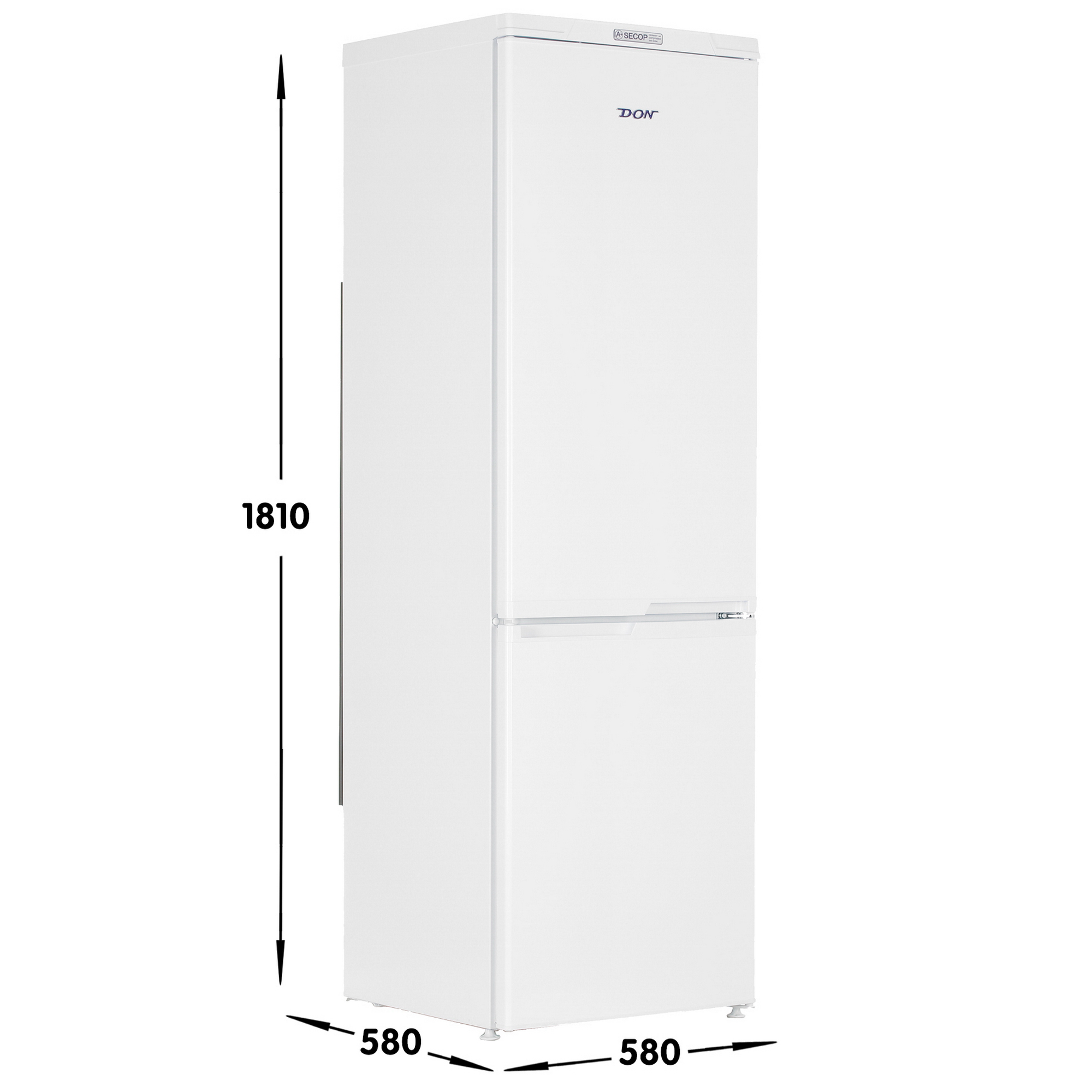 1135166 Холодильник с морозильником   DON R-291 B белый STDN-0087518 - Вид №6