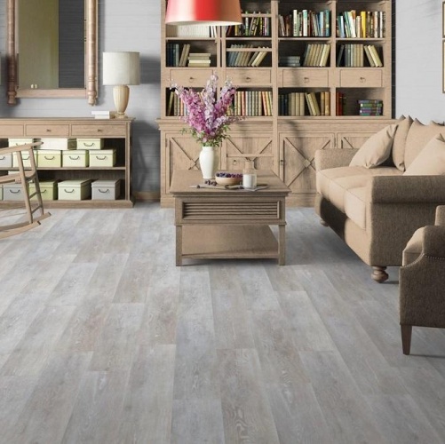 Виниловый ламинат Tarkett Lounge Husky Дуб с брашью (Текстурированная) 914,4х152,4/101,6 мм 1000901227 - Вид №5