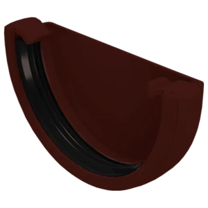 Заглушка желоба Fineber универсальная красный