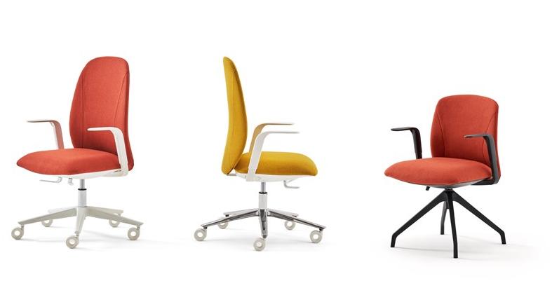 ESTEL GROUP Регулируемое по высоте офисное кресло с тканевой обивкой sun-id-1472601 - Вид №3