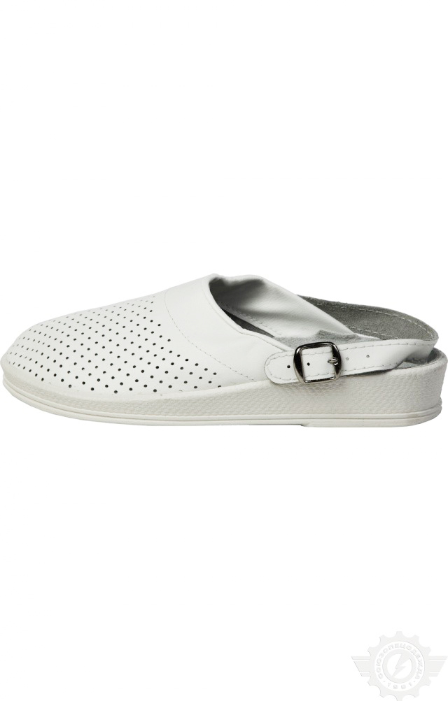 61794 Туфли Сабо мужские белые  Медицинская обувь размер 41 Спецодежда  - Вид №3