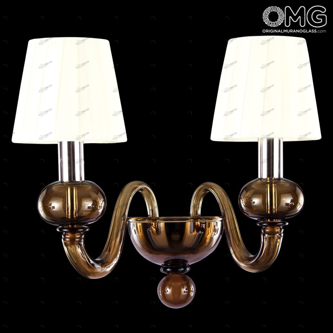2156 ORIGINALMURANOGLASS Бра Шанхай - Luxury - муранское стекло OMG 40 см 