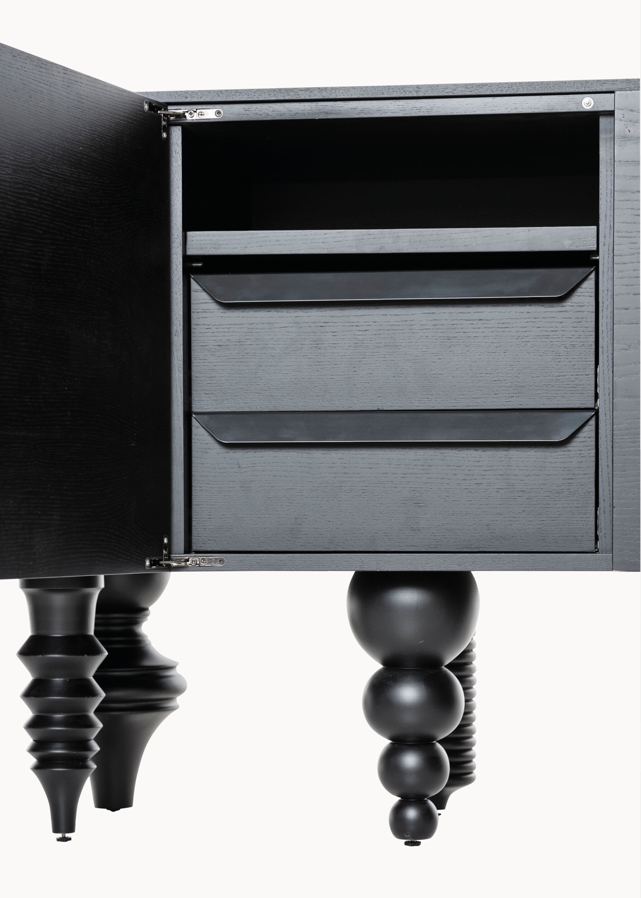 Шкаф из шпона ясеня с распашными дверями BD Barcelona Multileg ARCH-00094619 - Вид №24