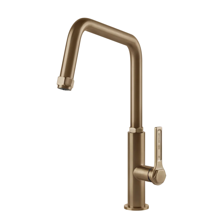 Смеситель для раковины 60051 726 Gessi Officine gessi ТЕПЛАЯ БРОНЗА BR. PVD 60051726