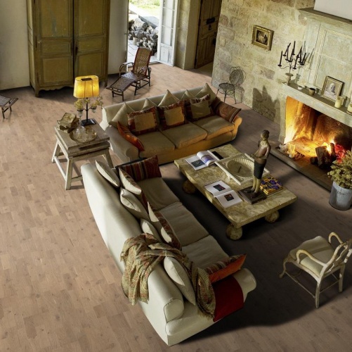 Паркетная доска Kahrs Дуб Мороз 2600200521 - Вид №2