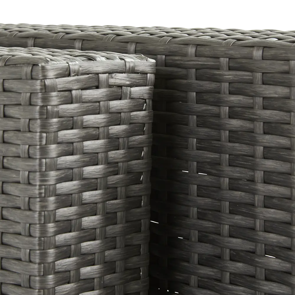 Подлокотники NATERIAL Noa Fix серые с экоплетением для садовой мебели 82509713 STLM-0028946 - Вид №6