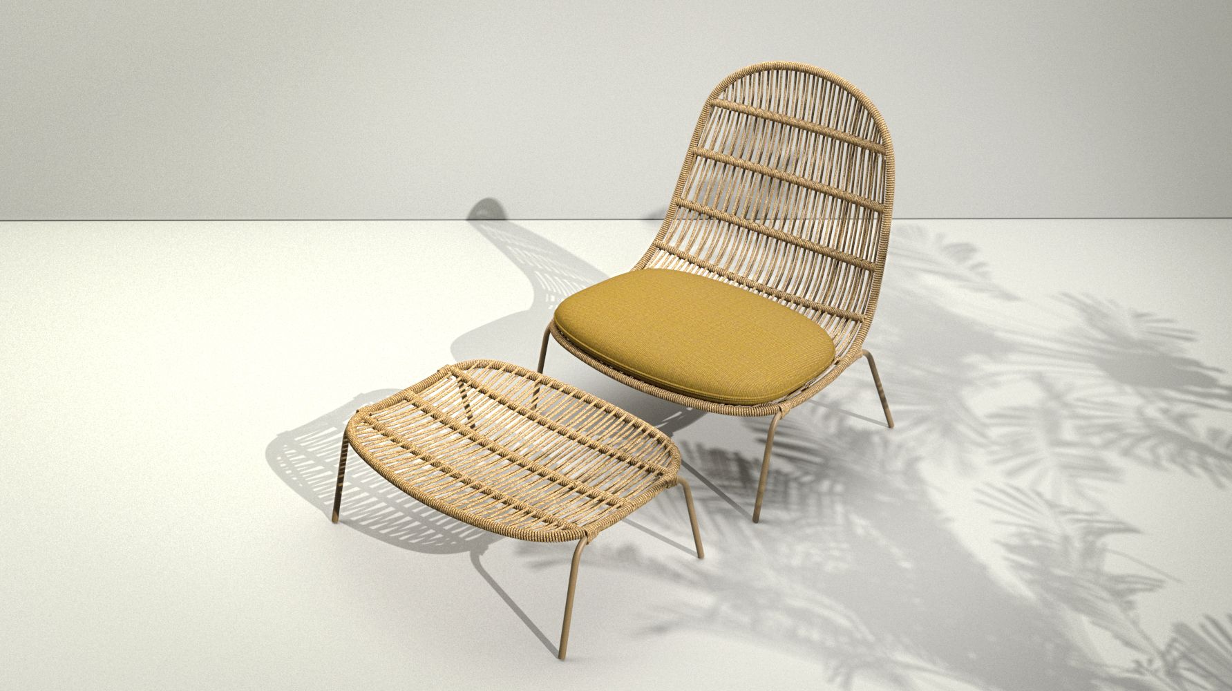 Веревочный садовый стул Talenti Панама ARCH-00054170 - Вид №8