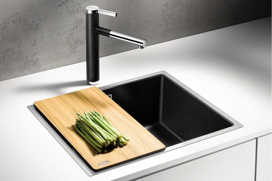 524107 Кухонная мойка Blanco Subline 500-IF aнтрацит  Blanco Subline Антрацит - Вид №2