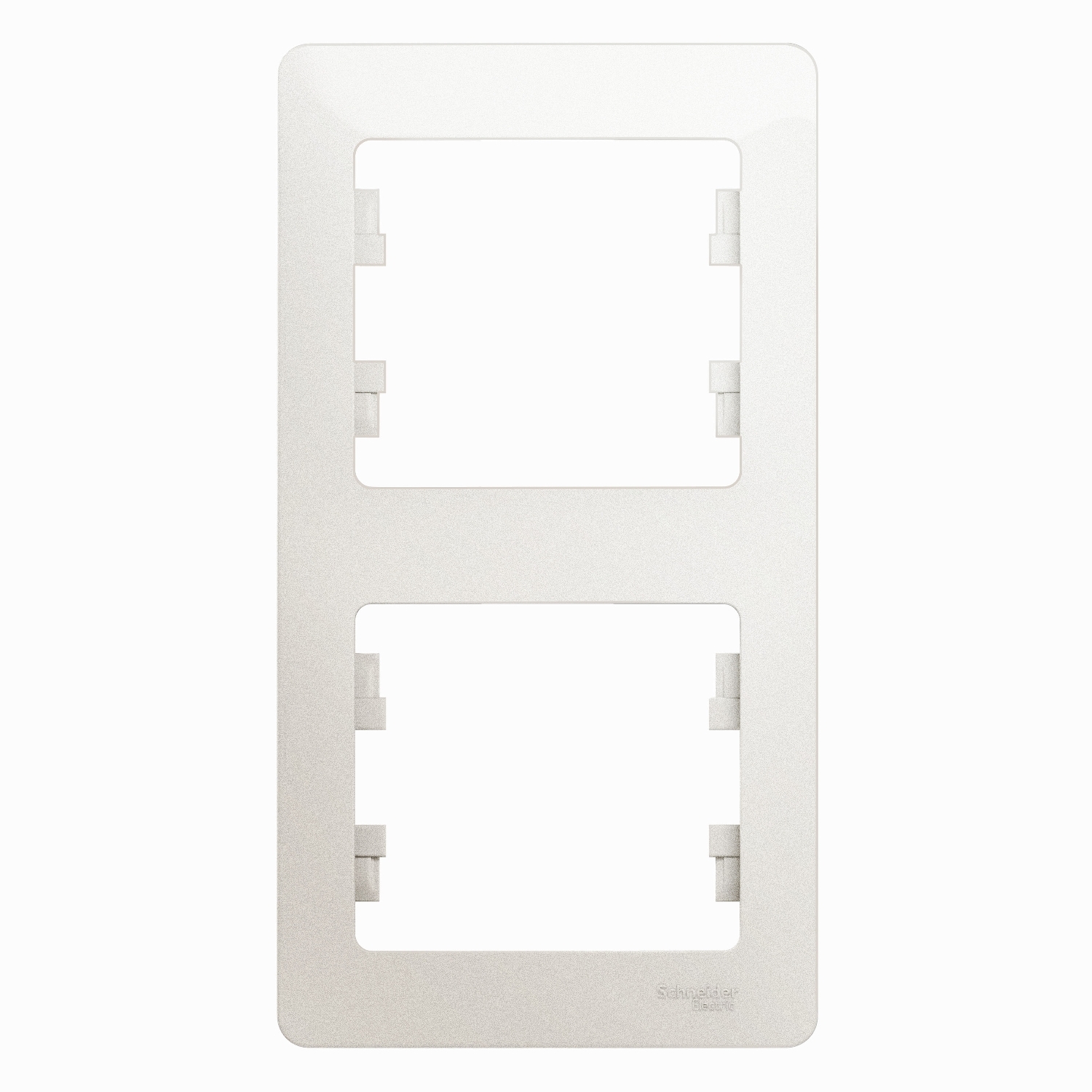 GSL000606 Рамка 2 поста , вертикальная, перламутр Schneider Electric Glossa 