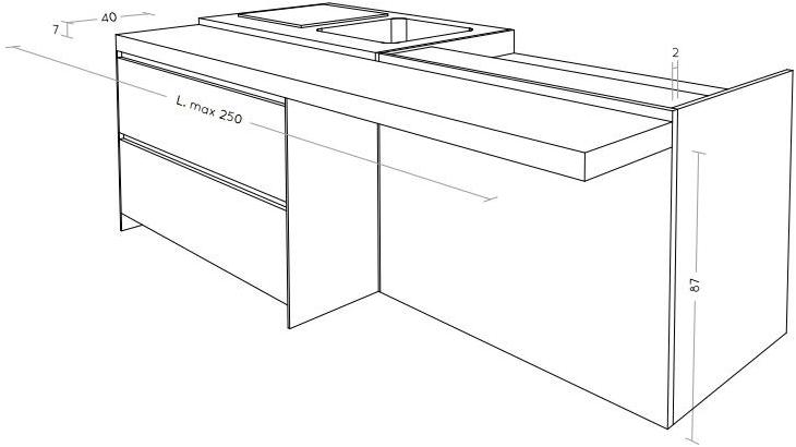 ERNESTOMEDA Каменная кухня с островом Icon sun-id-1354069 - Вид №3