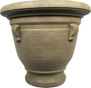 Е701-9 Горшок-кашпо для цветов Campana d=48 50 Л. Фисташковый Цветочная коллекция