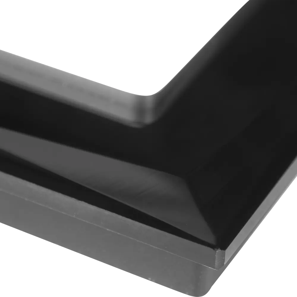 Рамка для розеток и выключателей Werkel Diamant 4 поста, цвет чёрный STLM-2210409 - Вид №2