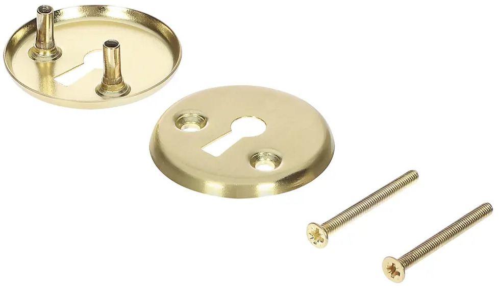 Накладка на цилиндр Фабрика замков Е 001 SB в матовом золоте 18841684