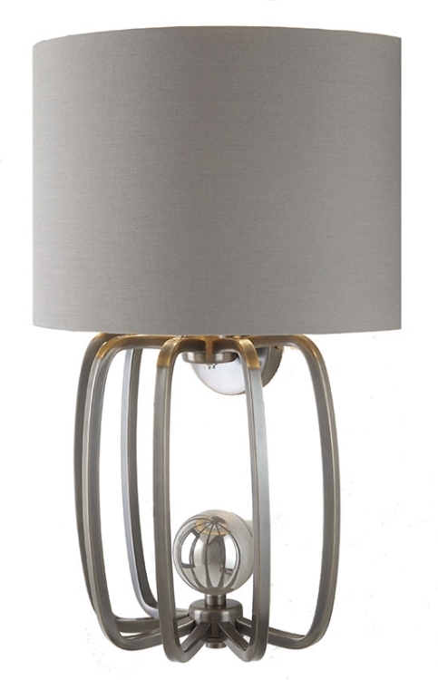 Бра Cage серое 5854 RVASTLEY  059827 Серый;хром  - Вид №1