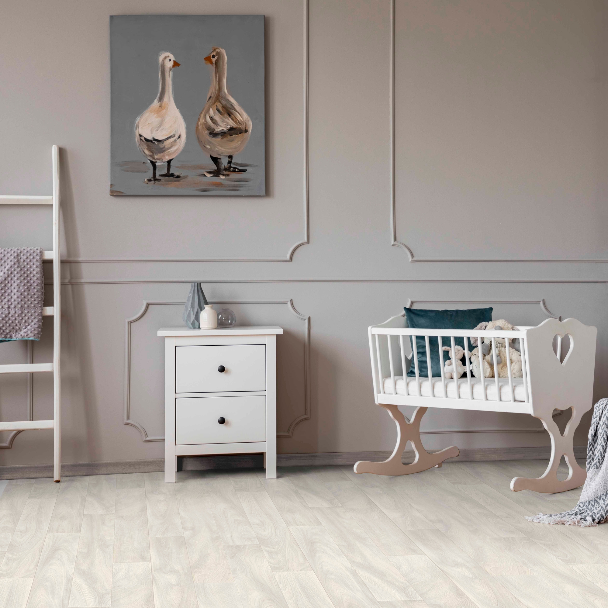 NOVENTIS Линолеум «Португальский дуб» серебристо-бежевый 2.5 м 84770970 STLM-0054947