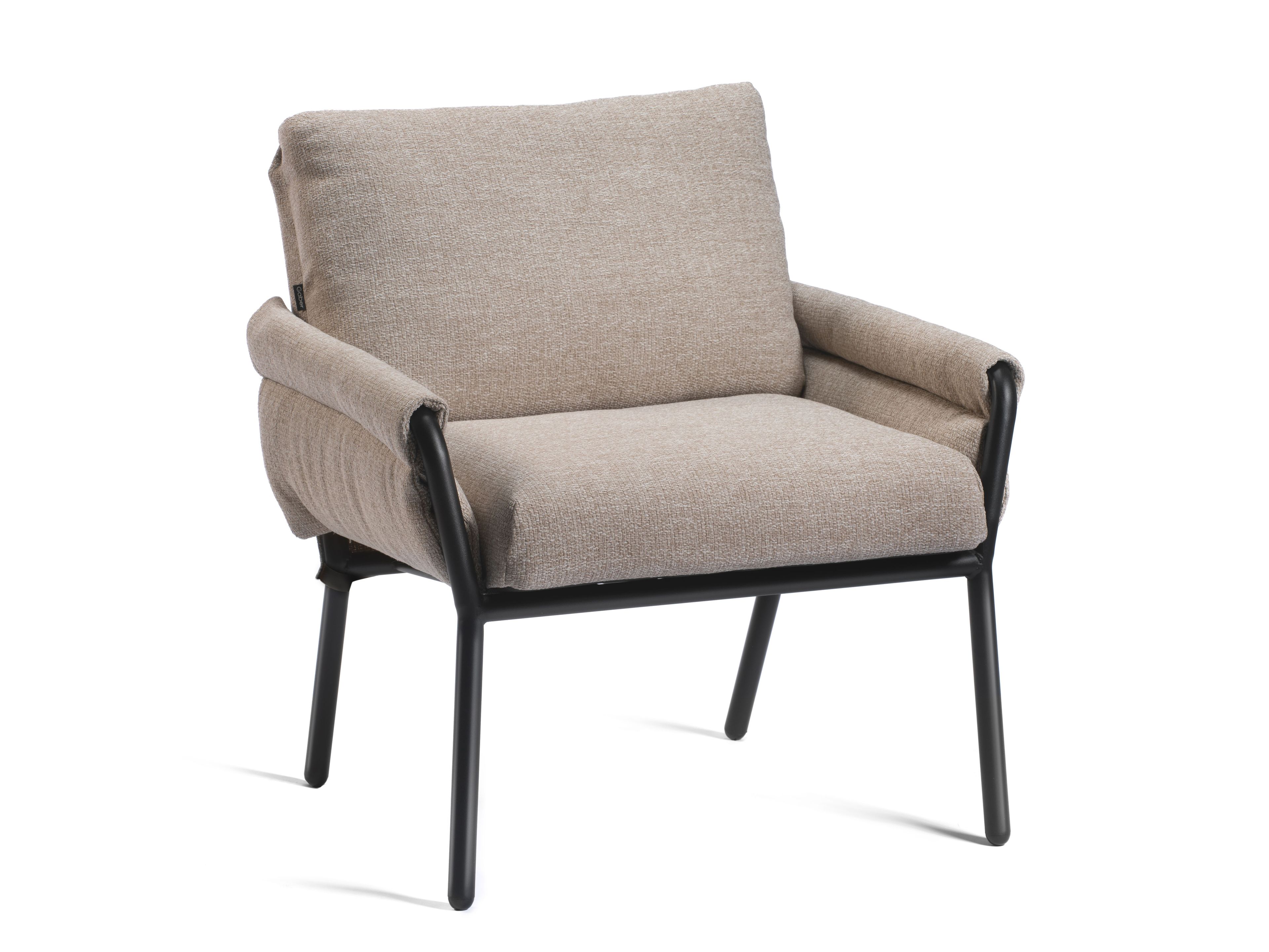 Тканевое кресло с подлокотниками GABER Coachella ARCH-00125575