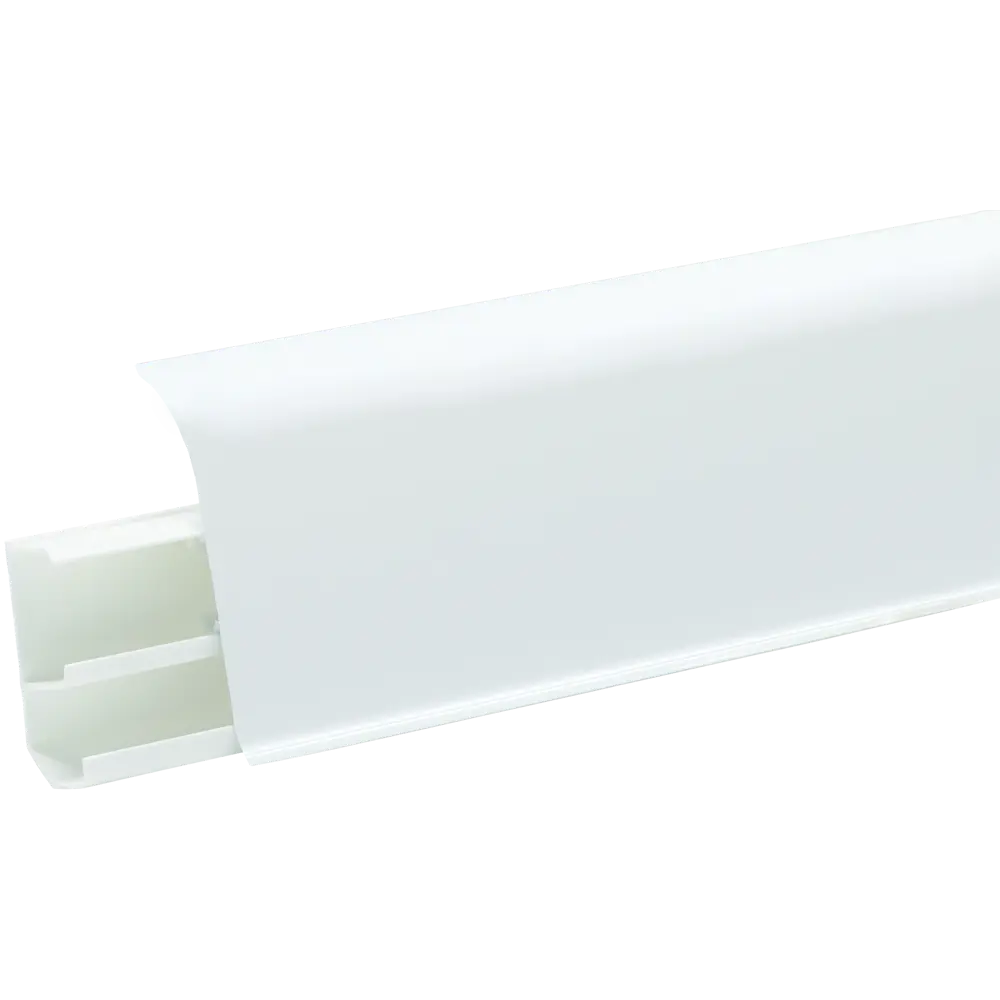 Santreyd Плинтус напольный ПВХ 7 см белый матовый для эстетичной отделки 83410258 STLM-0041085