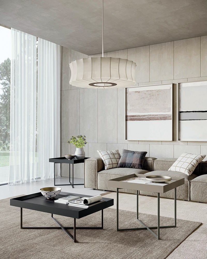 Низкий деревянный журнальный столик Dall'Agnese Slash ARCH-00017574