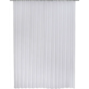 Тюль на ленте New Lol Smoke, 300х280 см, однотонный, цвет серый