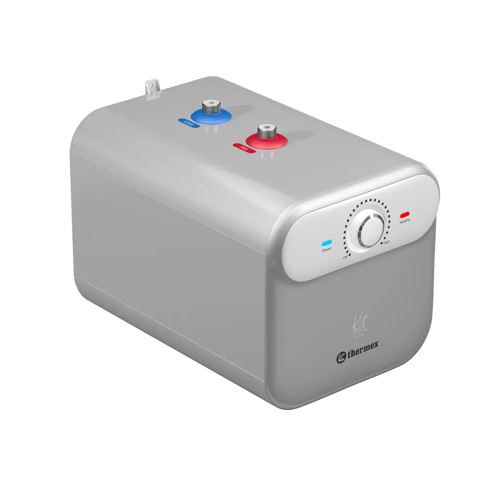 Накопительный водонагреватель электрический 7 л Thermex Kit 7 U 111 222 1.5 кВт эмалированная сталь мокрый ТЭН 87887930 STLM-2153078  - Вид №2