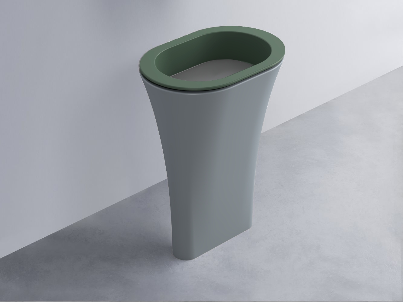 AMLA65-MU+AMPILO-CM+AMCOLO-BR Раковина Amedeo Ovale отдельностоящая cielo Enjoy + Amedeo Ceramica Cielo