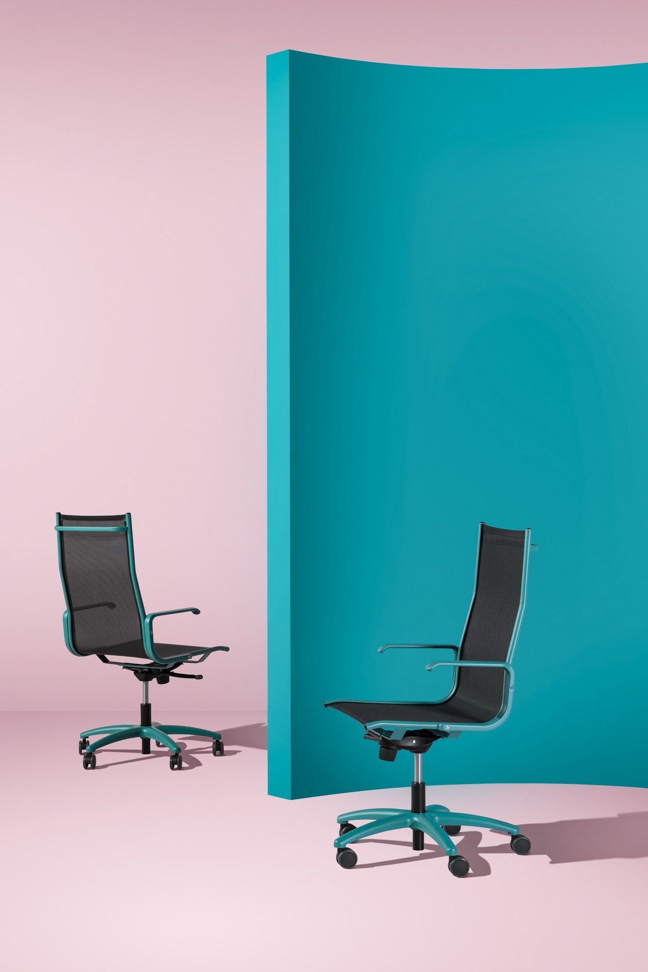 5 спиц подлокотник поворотный операционный офисный стул Luxy ARCH-00026198 - Вид №3