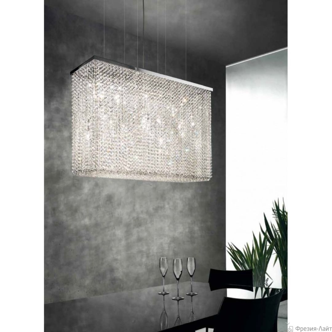 Masiero CUBO S/SQUARE/SMALL 40 CUT CRYSTAL подвес 117496