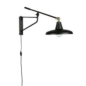 Лампа настенная Hector, черная