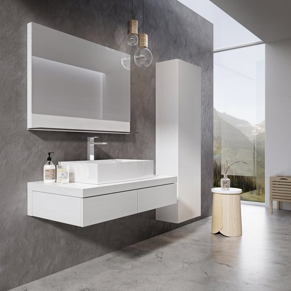 Зеркало Formy 1000 орех Ravak X000001050 - Вид №1