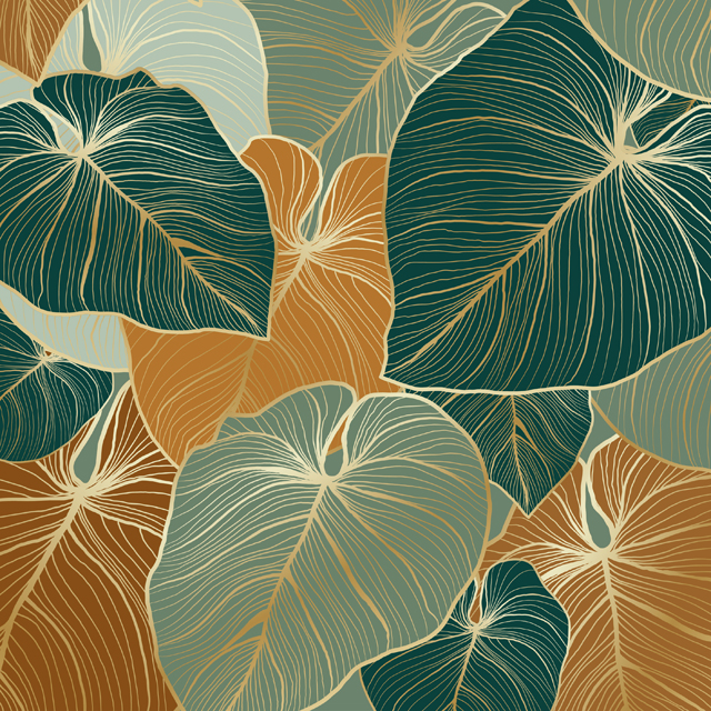 Стеновые панели - Тропики голд