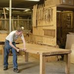 Толстый стол из вяза ijlbrown sun-id-3251867 - Вид №5