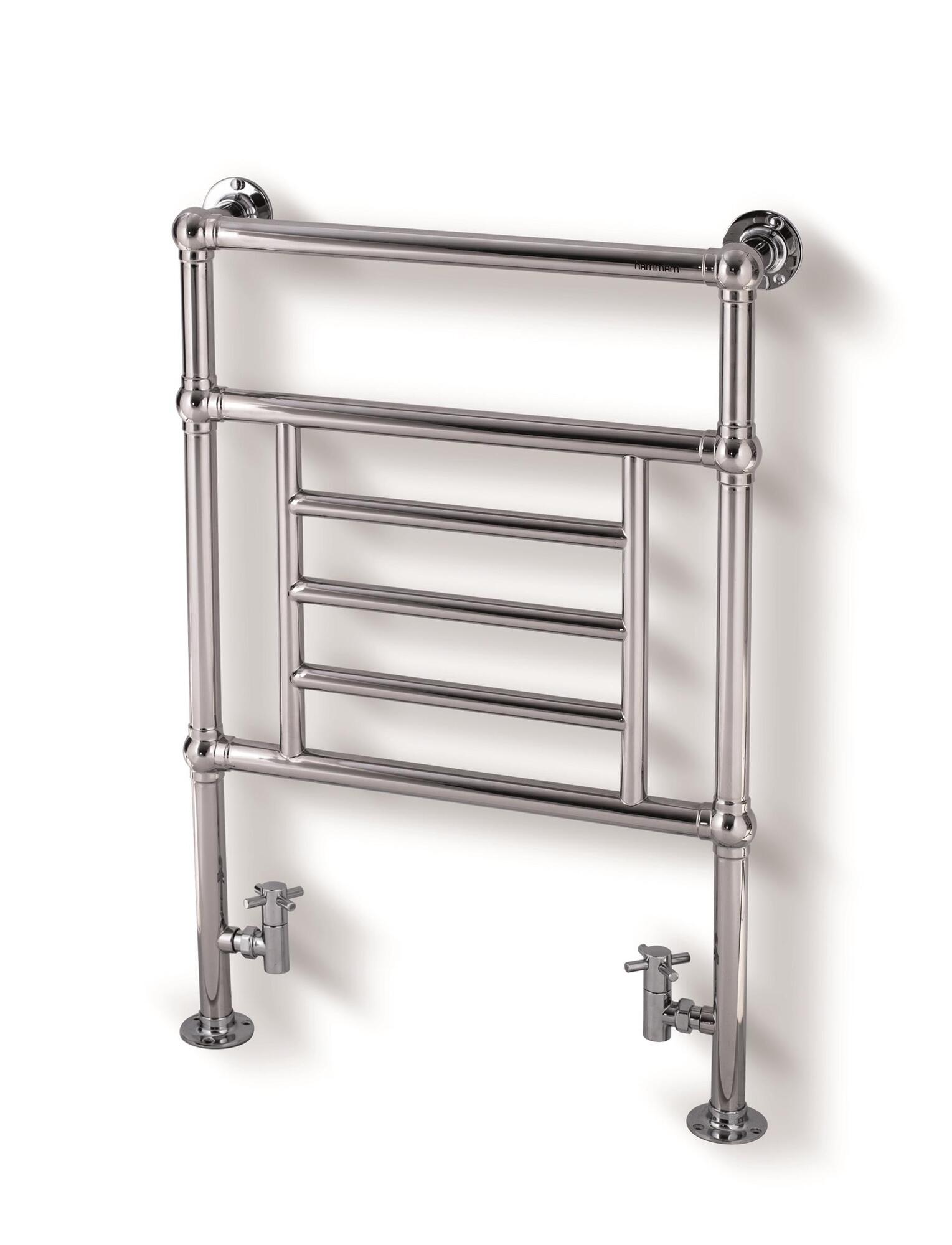 Полотенцесушитель Hammam BLIZZARD Stainless steel  комбинированный; электрический или водяной Сталь  - Вид №10