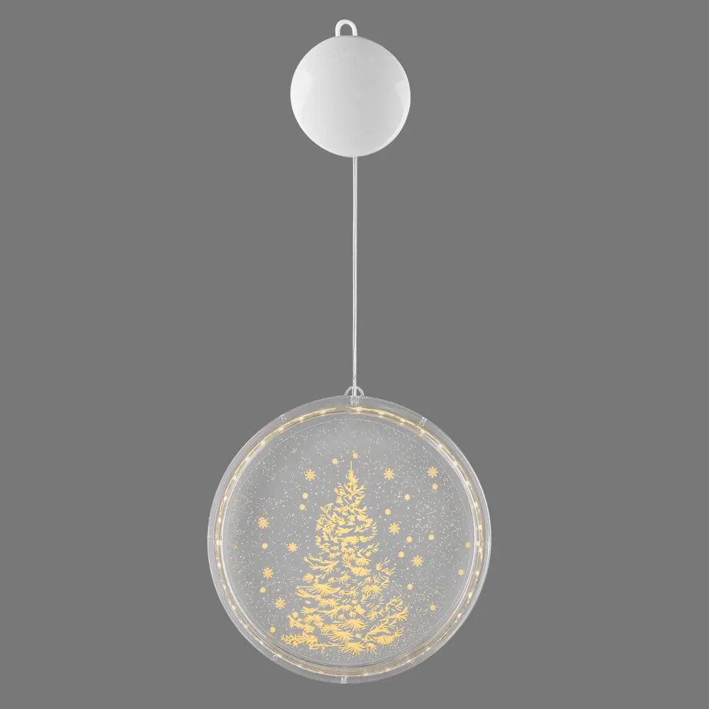 Светильник автономный "Christmas tree 3D round" на батарейках, ? 22 см 82906429 STLM-2162873 RITTER  - Вид №4