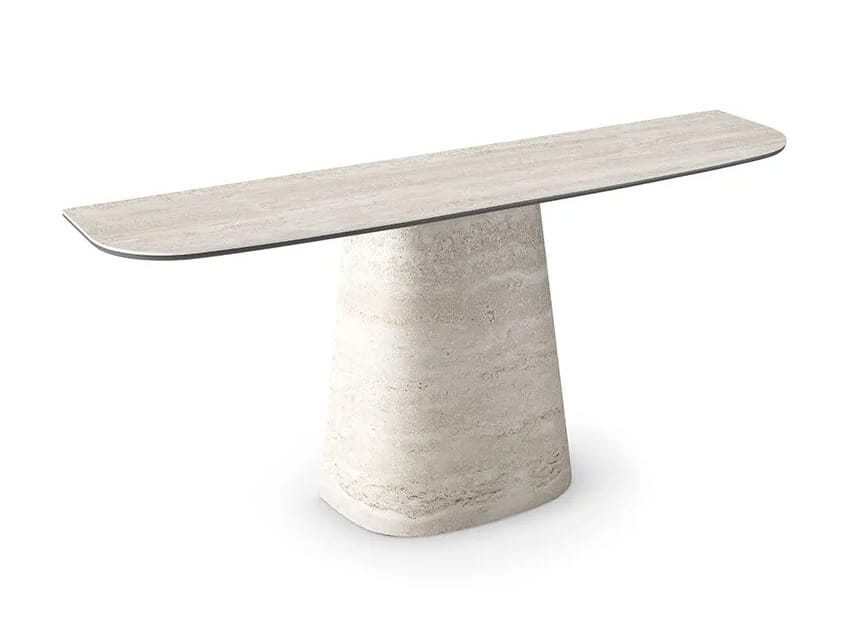 Керамическая консоль полумесяца Cattelan italia Rado ARCH-00031918