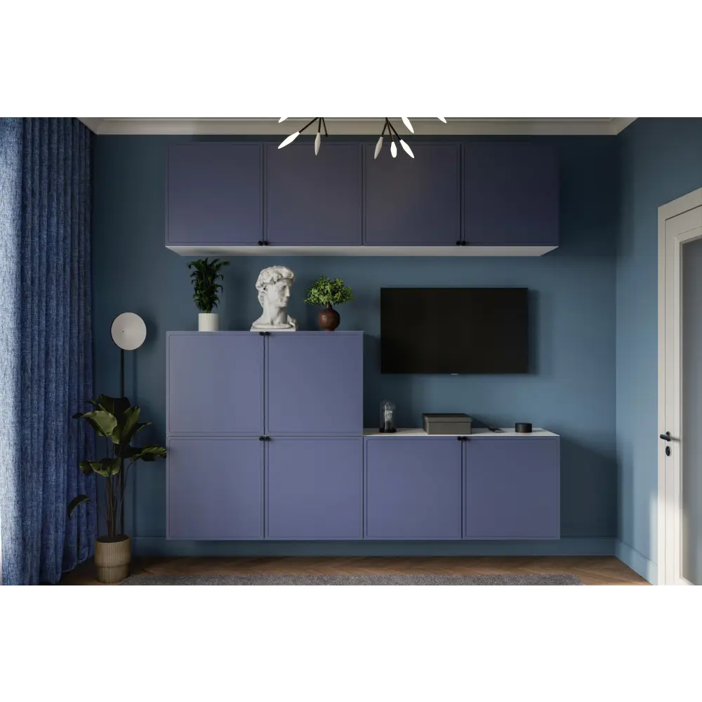 Santreyd Дверь для шкафа Лион Амьен 60 см цвет индиго 89354814 STLM-1089997 - Вид №5