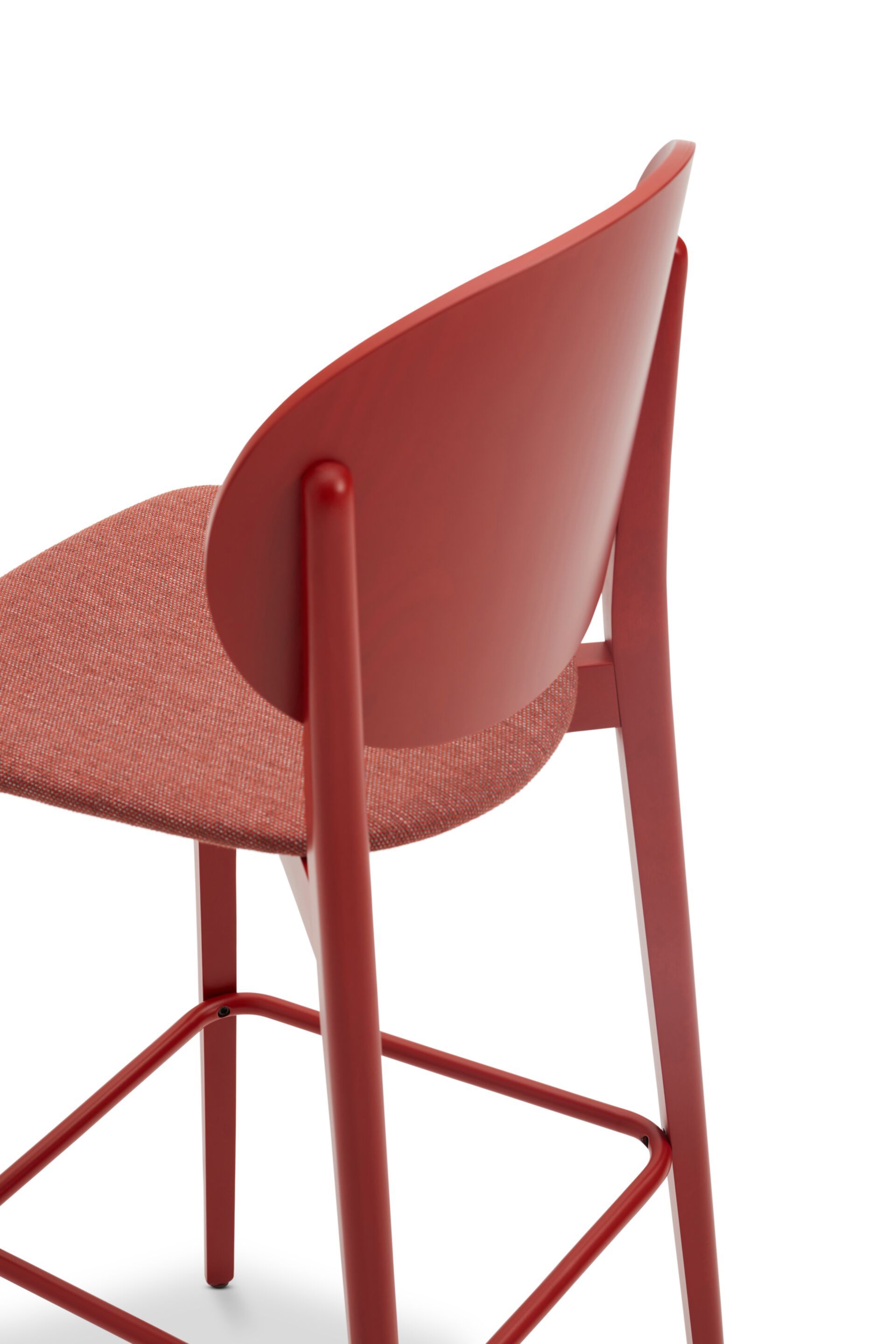 Высокий стул из бука с мягким сиденьем Origins 1971 Coco ARCH-00061155 - Вид №4