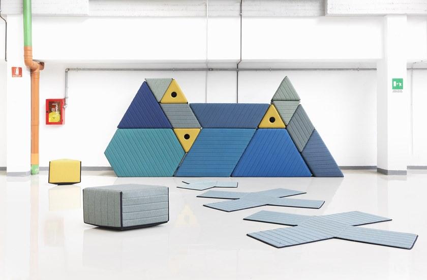 Marelli Скамья из ткани без спинки sun-id-1401614 - Вид №1