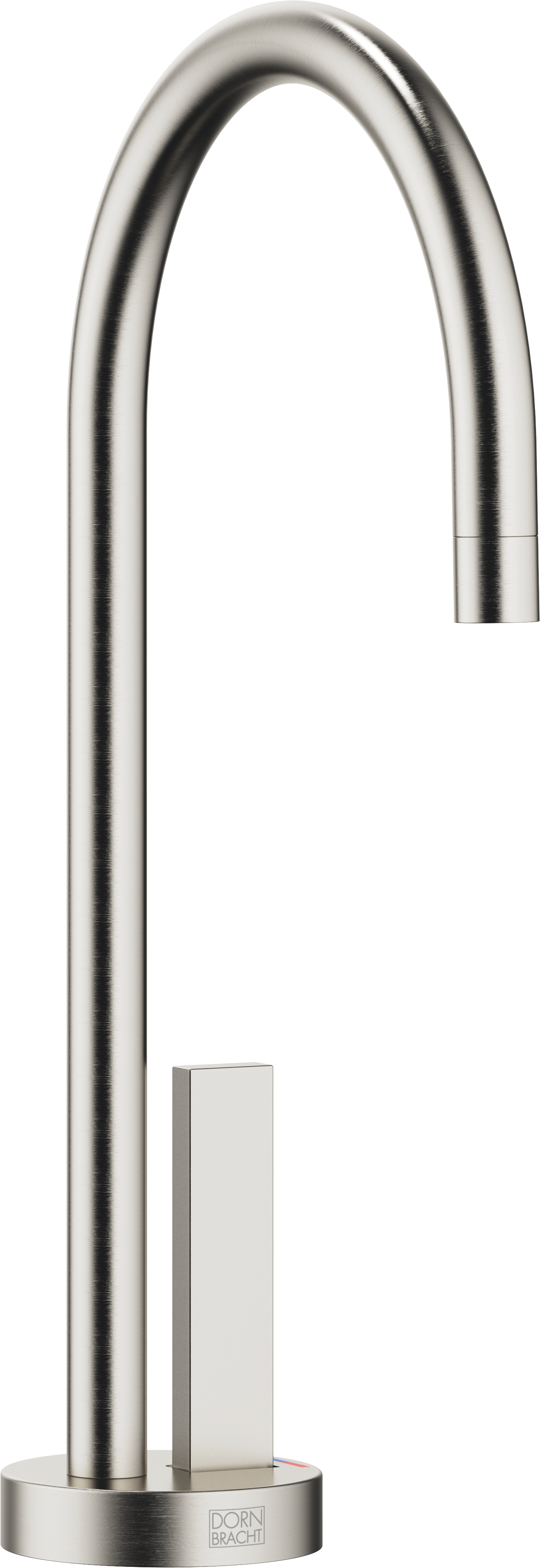 ДИСПЕНСЕР ДЛЯ ГОРЯЧЕЙ И ХОЛОДНОЙ ВОДЫ TARA ULTRA – матовая платина