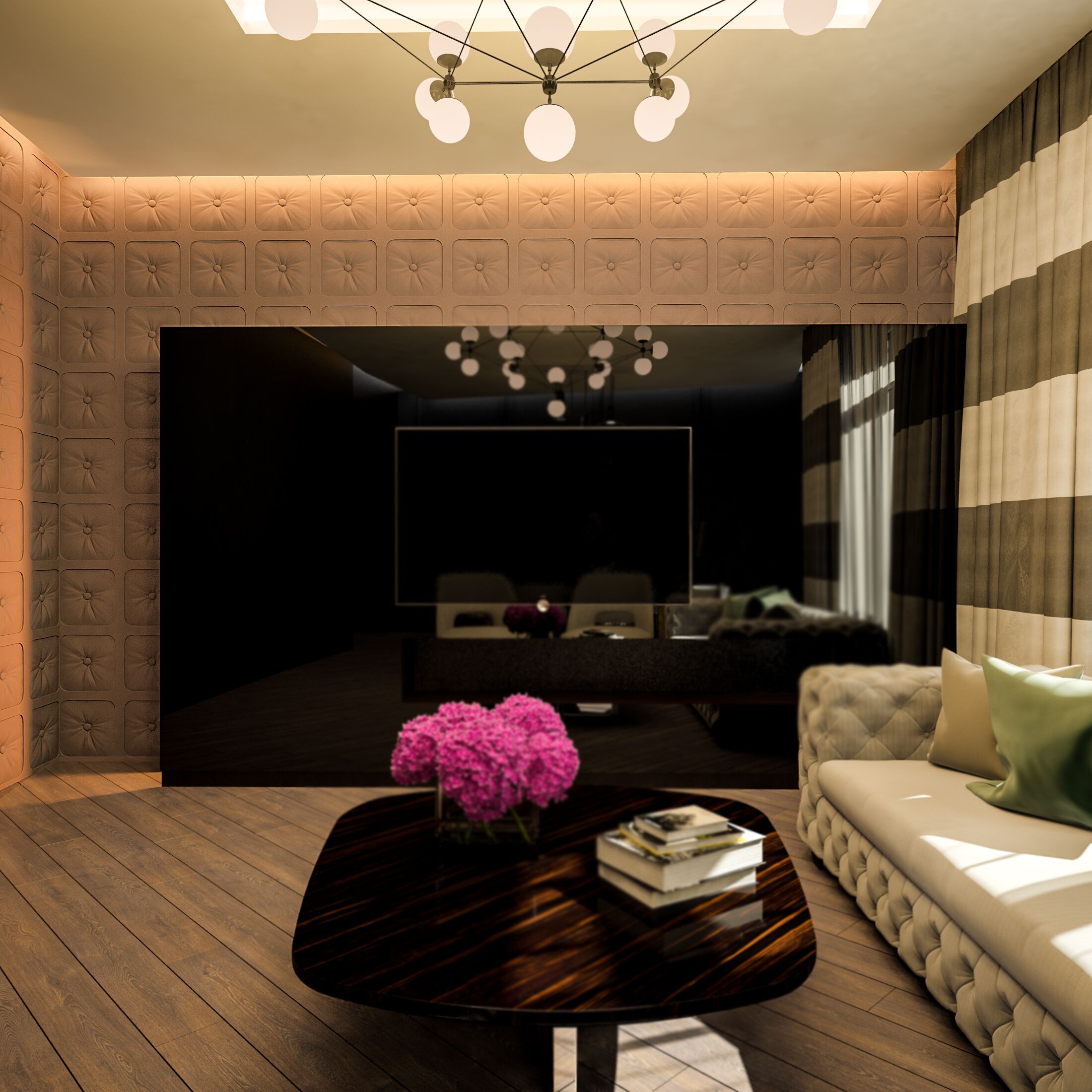 Трехмерное гипсовое покрытие WallDeco M-106 ARCH-00057869 - Вид №4