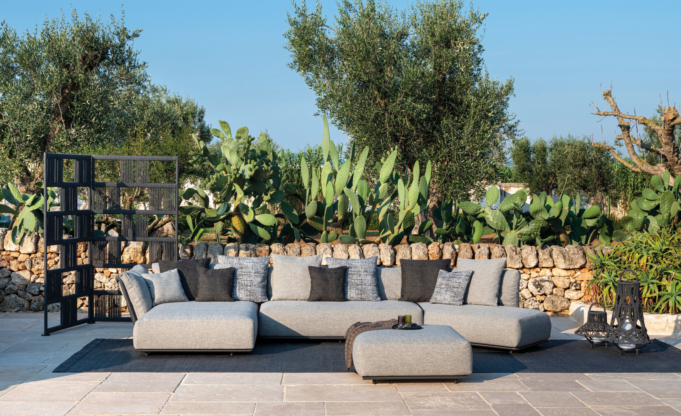 Веревочный садовый перегородочный экран Talenti Scacco ARCH-00117911 - Вид №6