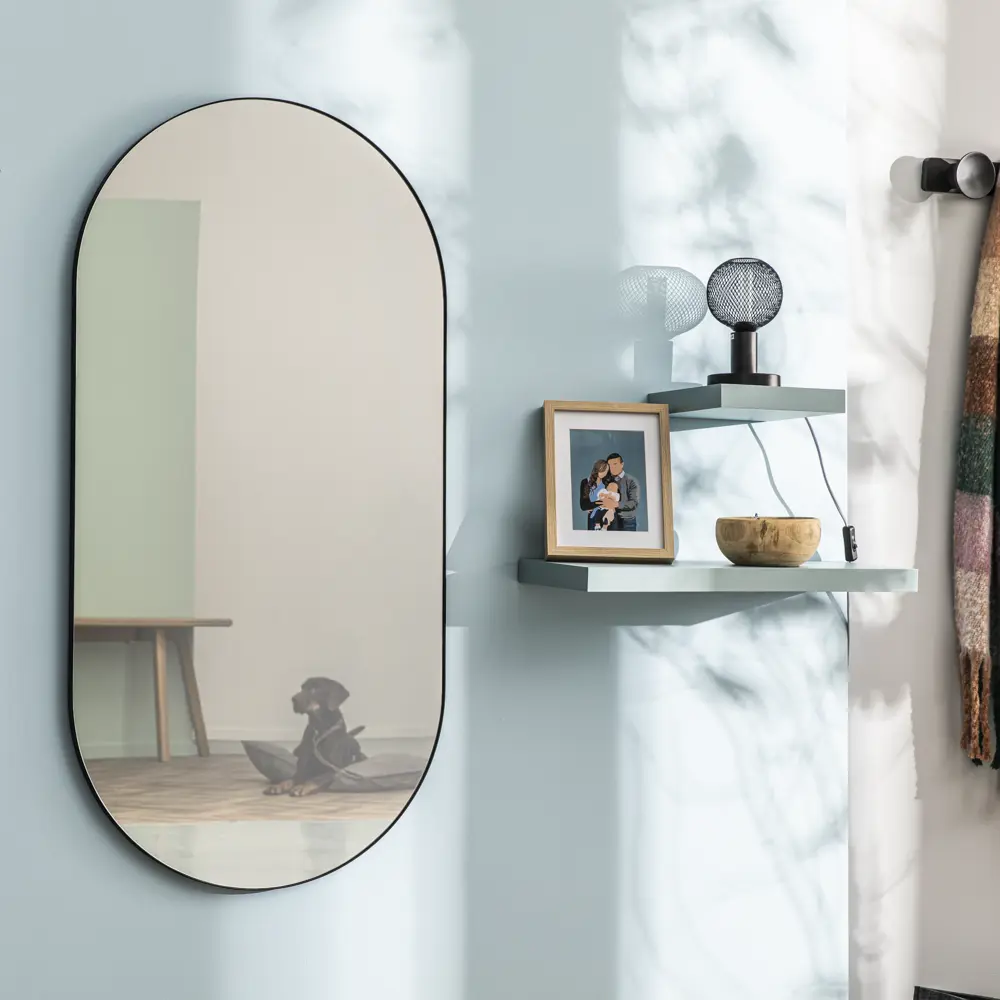Зеркало декоративное Inspire Oblong 60x120 см цвет черный 84121546 STLM-2052769  - Вид №11