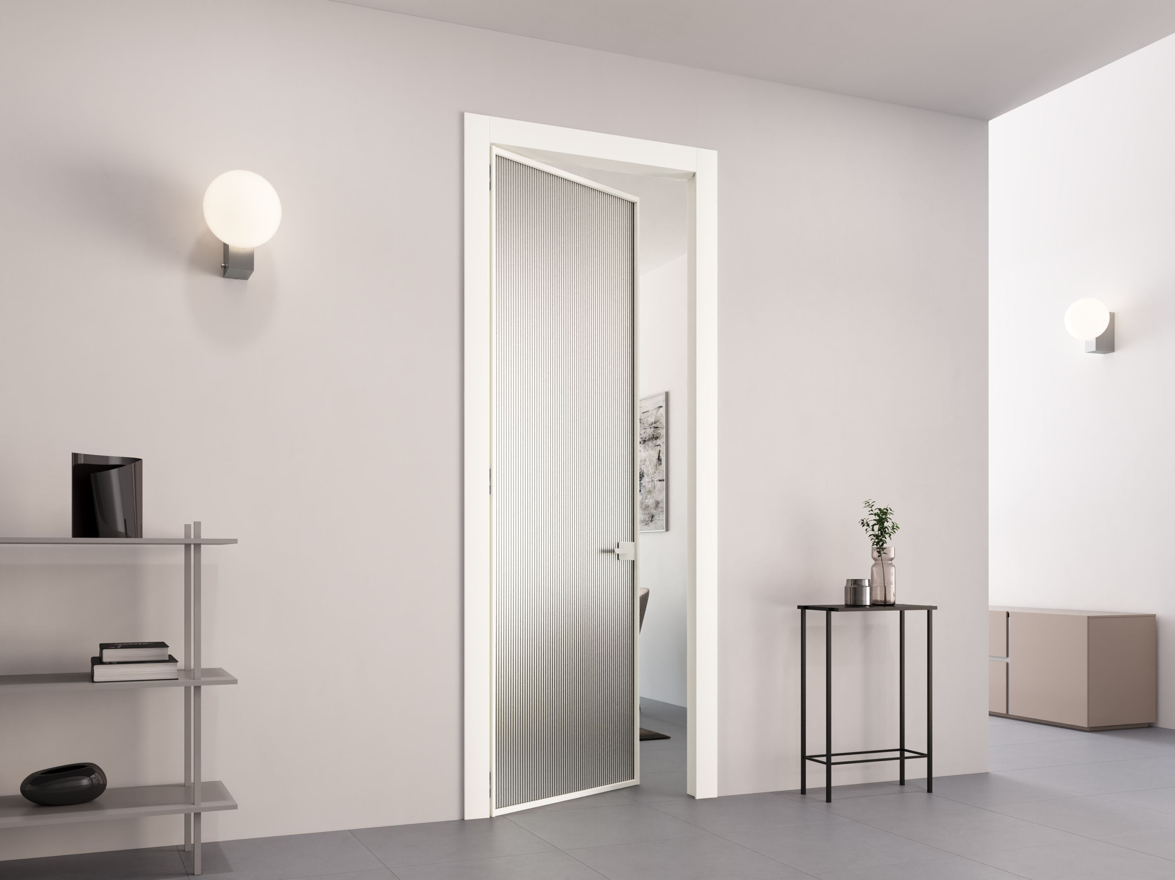 Хрустальная распашная дверь FERREROLEGNO ARCH-00102828 - Вид №1