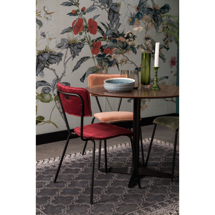 Стул Melonie бордовый Dutchbone 1100349 - Вид №1