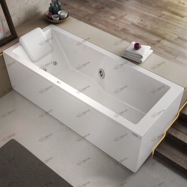 Ванна с гидромассажем "Rainbow" Energy 180 угловая 9l43-780A Sx Jacuzzi 9L43780ASX